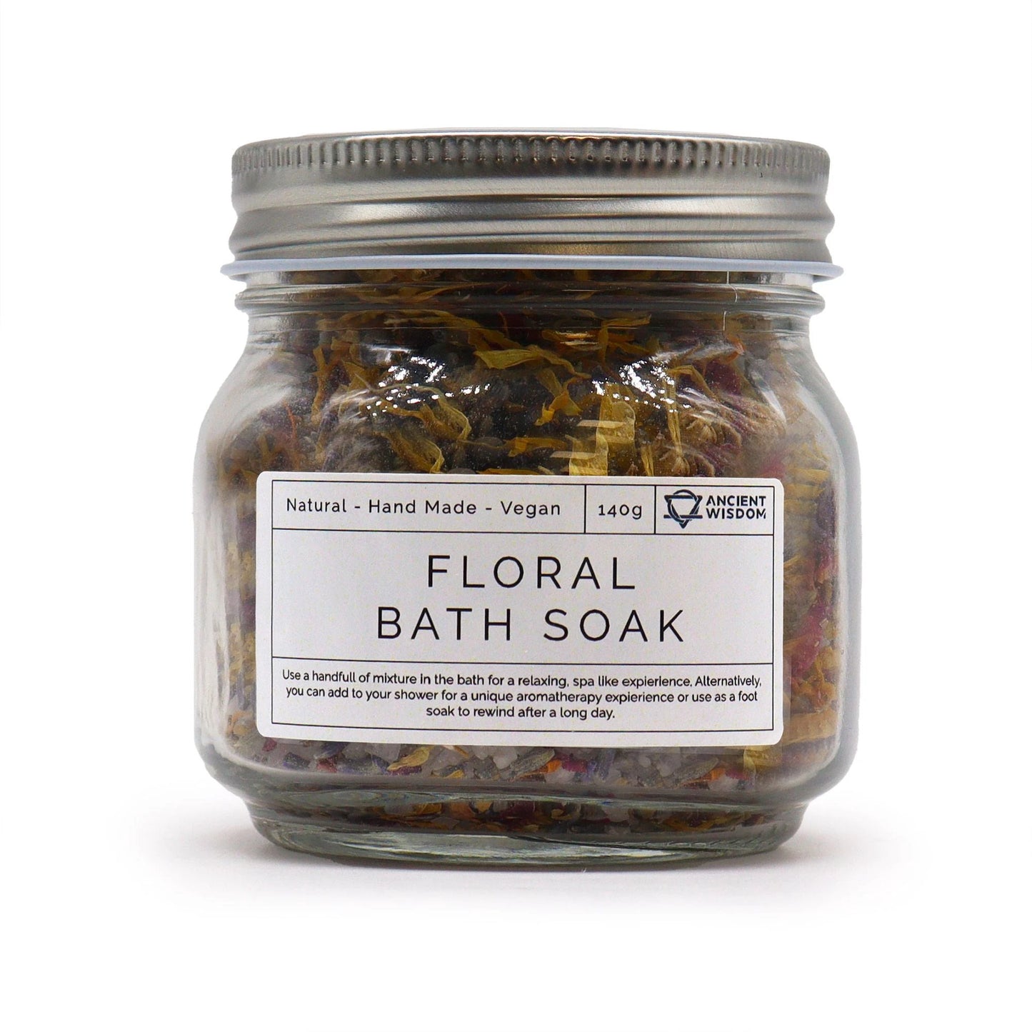 Floral Bath Soak - Natural - 140g by AW Dropship UK