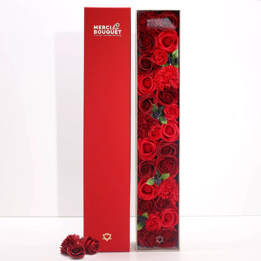 Extra Long - Classic Red Roses by AW Dropship UK