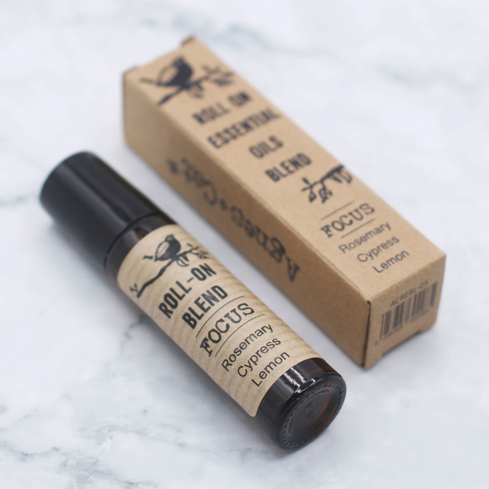 Agnes + Cat Roll On Essential Oil Blend - FOCUS by AW Dropship UK