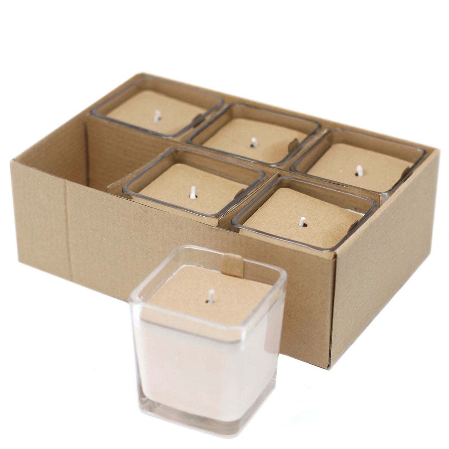 White Label Soy Wax Jar Candle - Peach Smoothie by AW Dropship UK