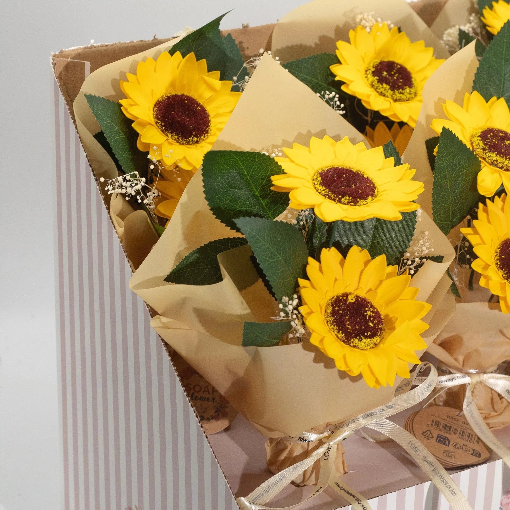 Soap Flower - Two Sunflower Bouquet by AW Dropship UK