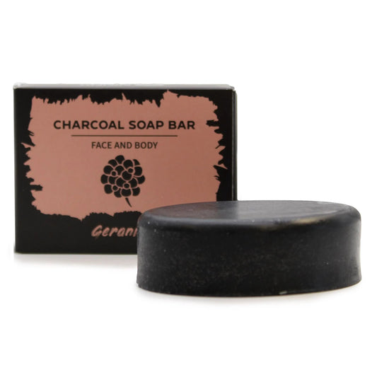 Charcoal Soap 85g - Geranium by AW Dropship UK