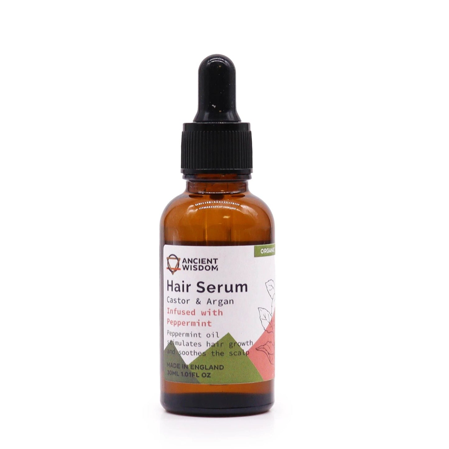 Organic Hair Serum 30ml - Peppermint by AW Dropship UK