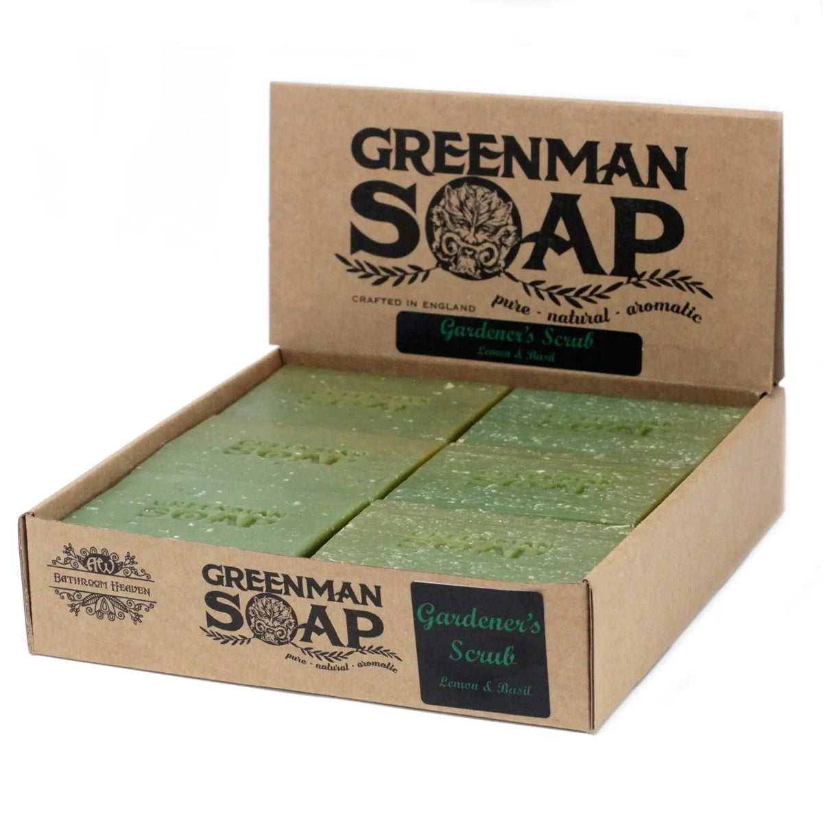 Greenman Soap Slice 100g - Gardener's Scrub by AW Dropship UK