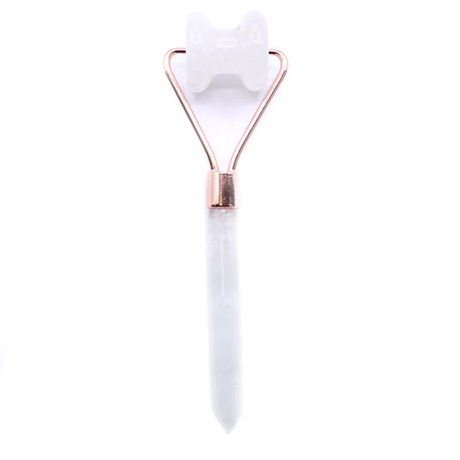 Gemstone Jawline Roller - Rock Quartz by AW Dropship UK