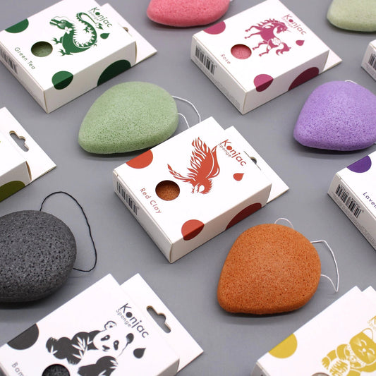 Teardrop Konjac Sponge - Lavender - Calming by AW Dropship UK