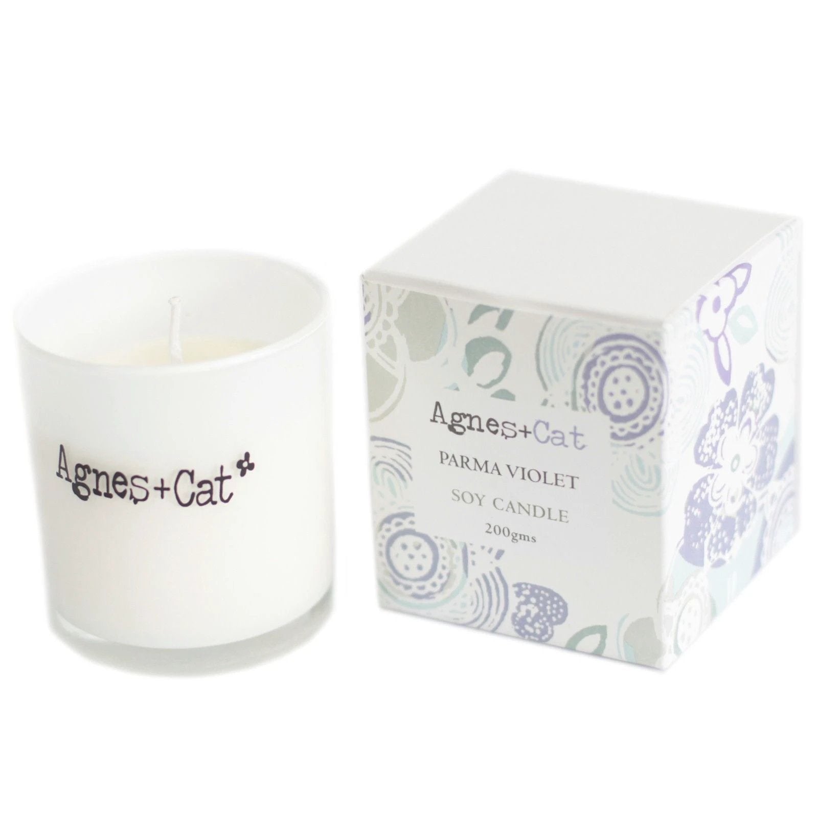 Agnes + Cat Votive Candle - Parma Violet by AW Dropship UK
