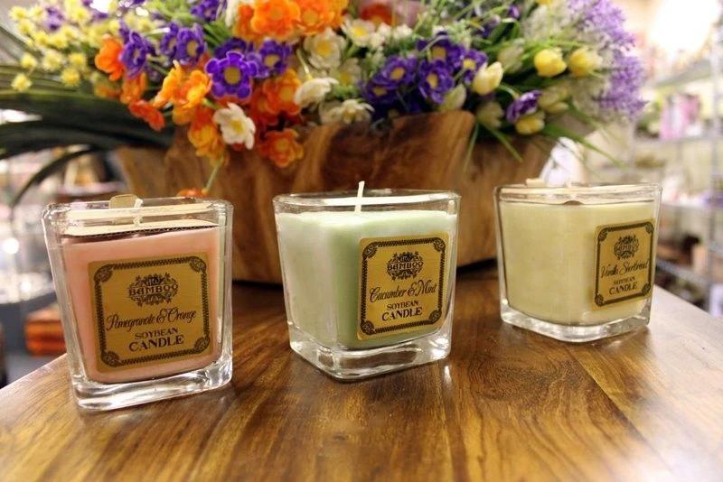 Soybean Candles - Pomegranate & Orange by AW Dropship UK