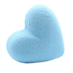 Love Heart Bath Bomb 70g Baby Powder Scent Heart Shaped Soothing Bath Bomb For Relaxing Soak by AW Dropship UK