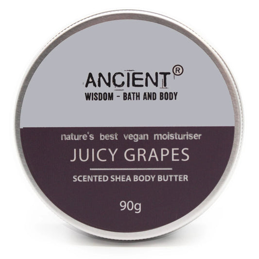 Scented Shea Body Butter 90g - Juicy Grapes by AW Dropship UK