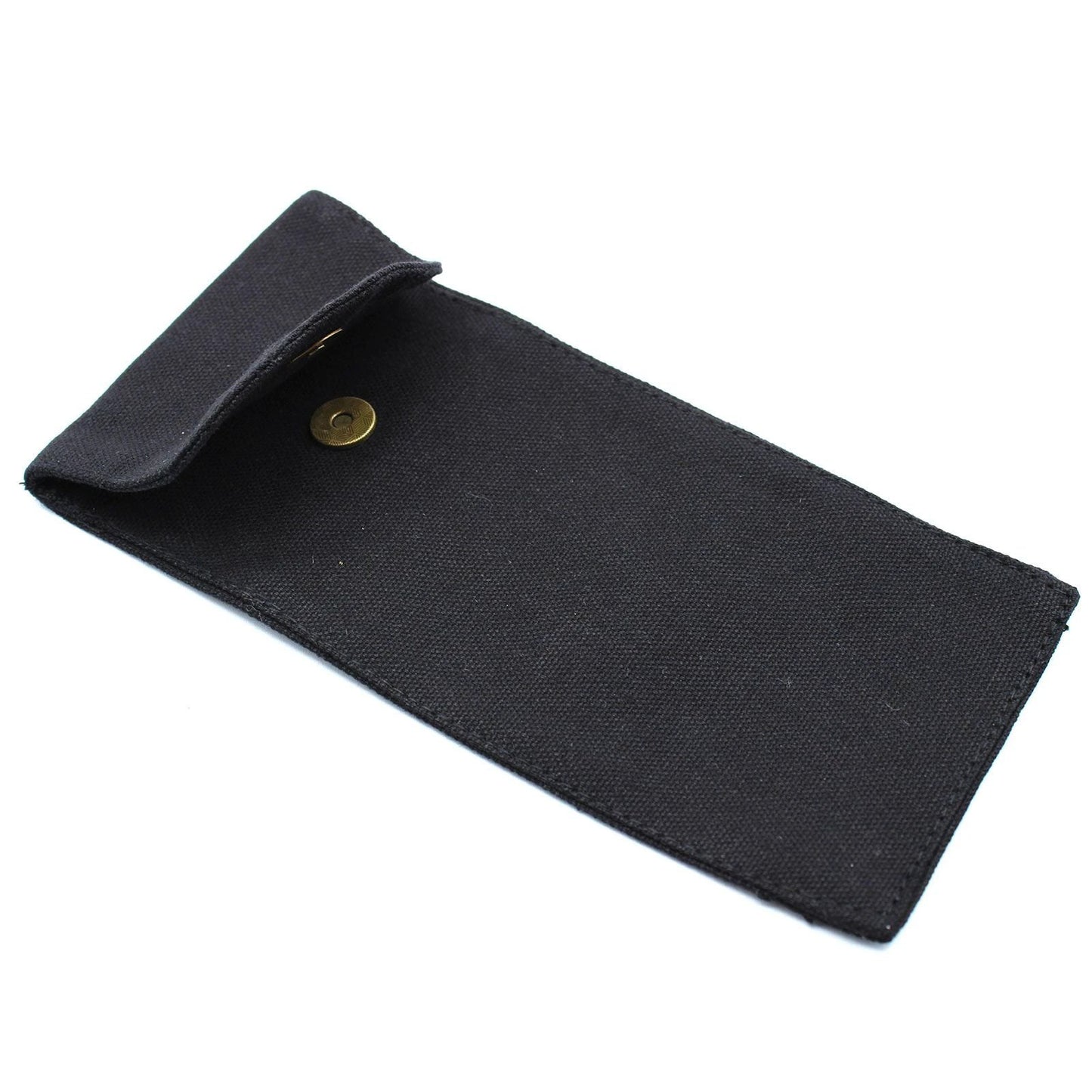 Cotton Pouch for Gemstone Face Rollers – Black (9 × 19 cm) by AW Dropship UK