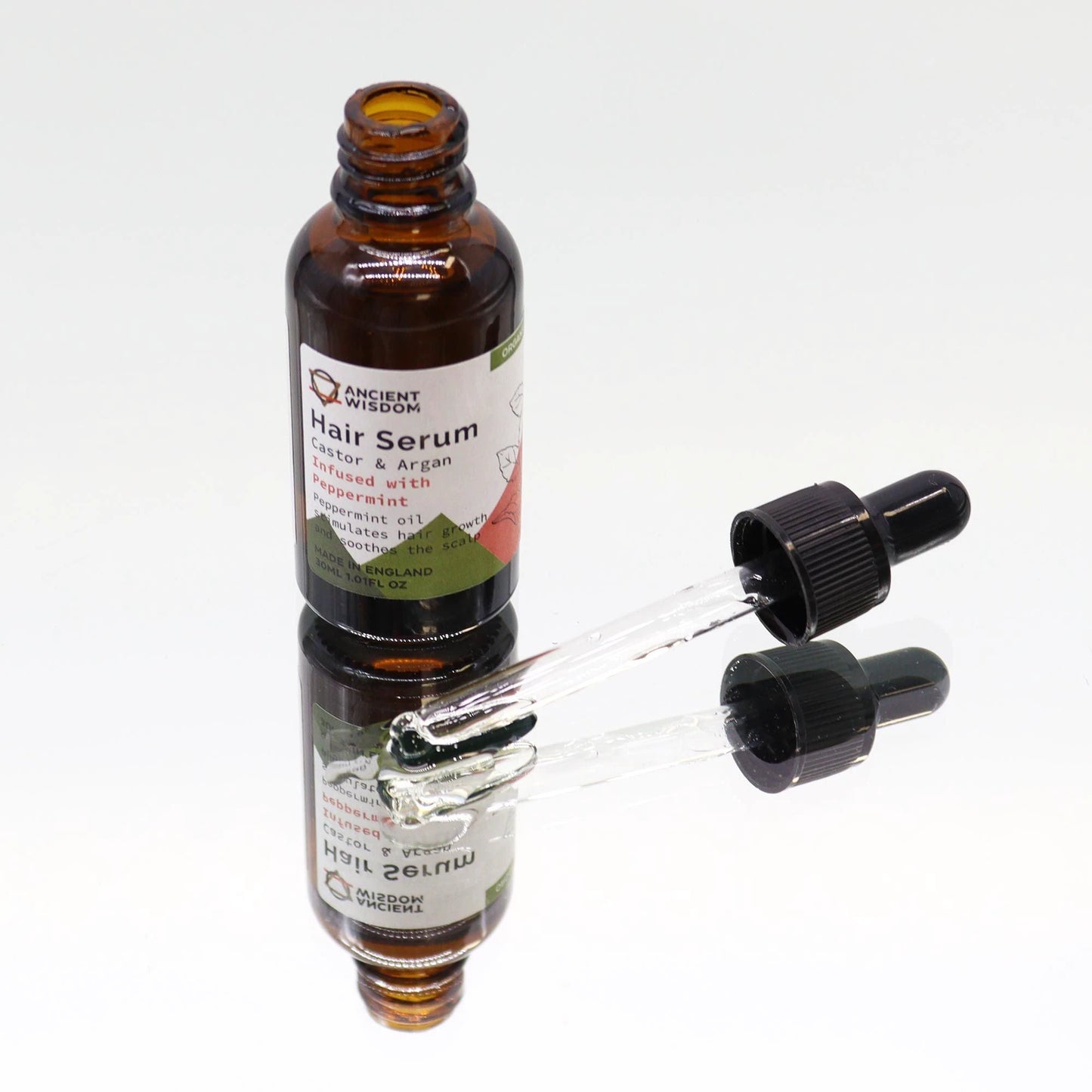Organic Hair Serum 30ml - Peppermint by AW Dropship UK