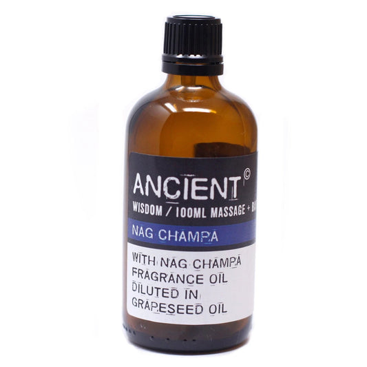 Nag Champa Massage Oil - 100ml by AW Dropship UK