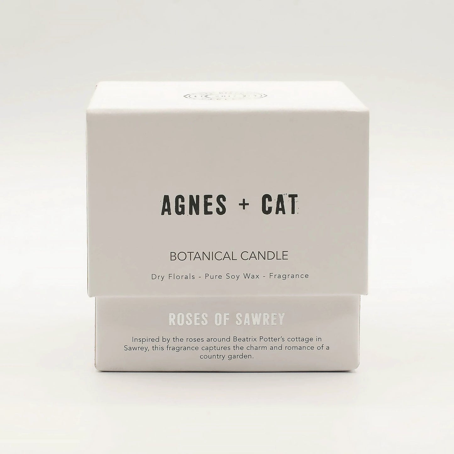 Agnes + Cat Botanical Soy Wax Candle - Roses of Sawrey by AW Dropship UK