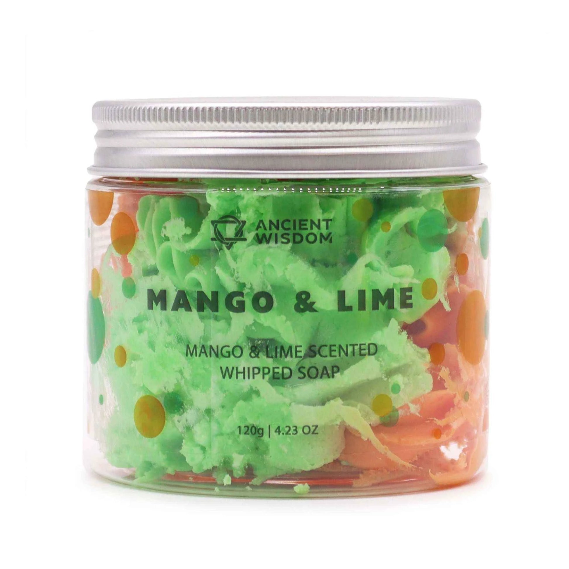 Mango & Lime Whipped Soap 120g – Tropical Indulgence