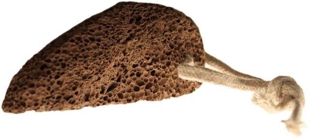 Volcanic Foot Stone - Traditional Shape by AW Dropship UK