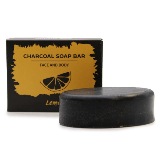 Charcoal Soap 85g - Lemon by AW Dropship UK