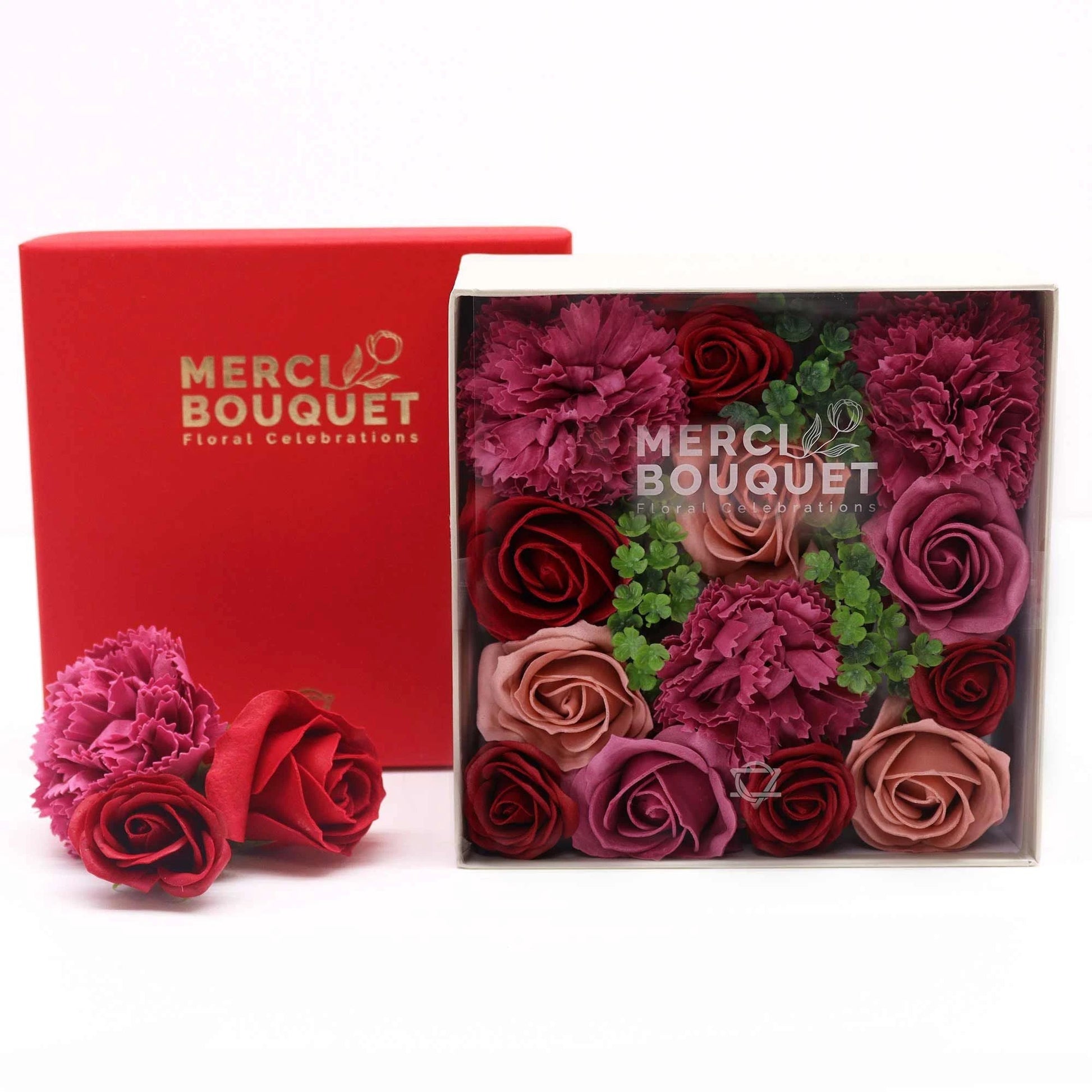 Square Box - Vintage Roses by AW Dropship UK