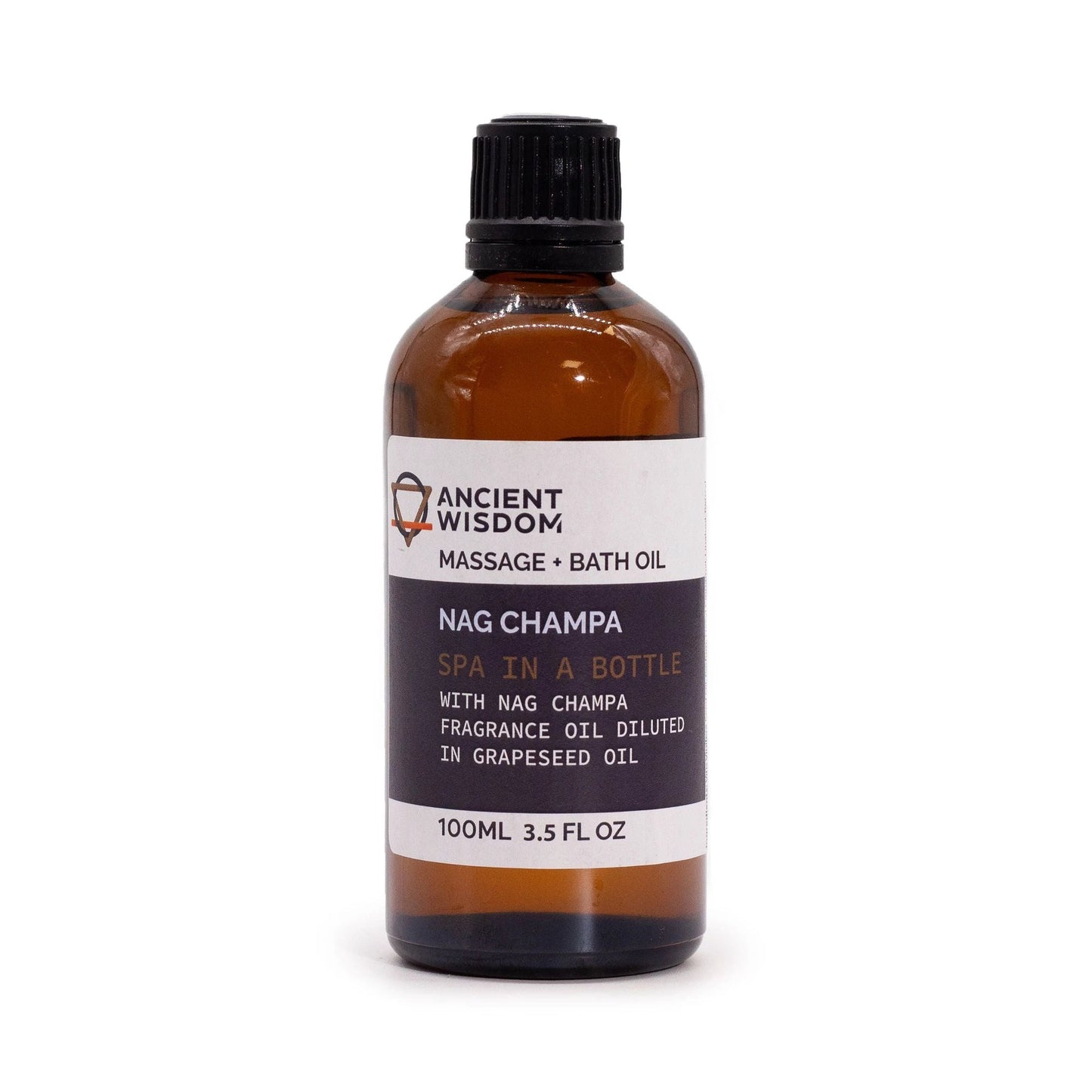 Nag Champa Massage Oil - 100ml by AW Dropship UK