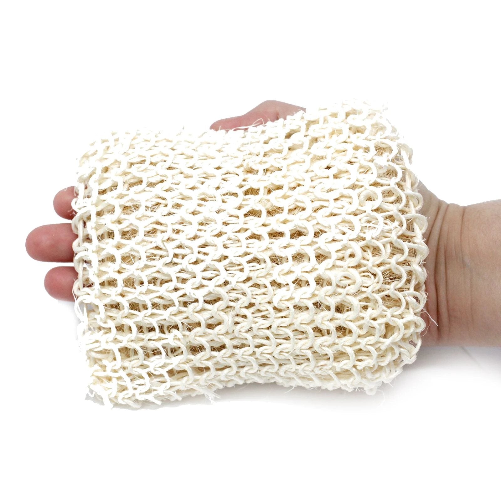 Sisal Sponge and Scrub - Extra Exfoliating Cushion by AW Dropship UK