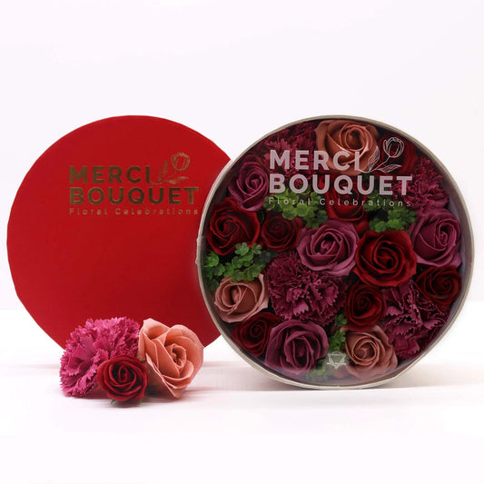 Round Box - Vintage Roses by AW Dropship UK