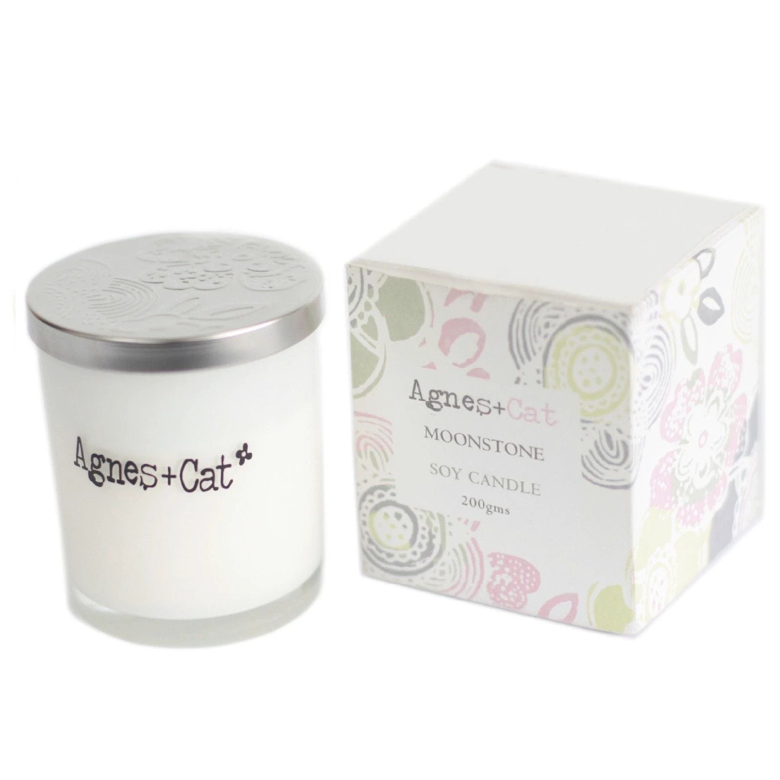Agnes + Cat Votive Candle - Moonstone by AW Dropship UK