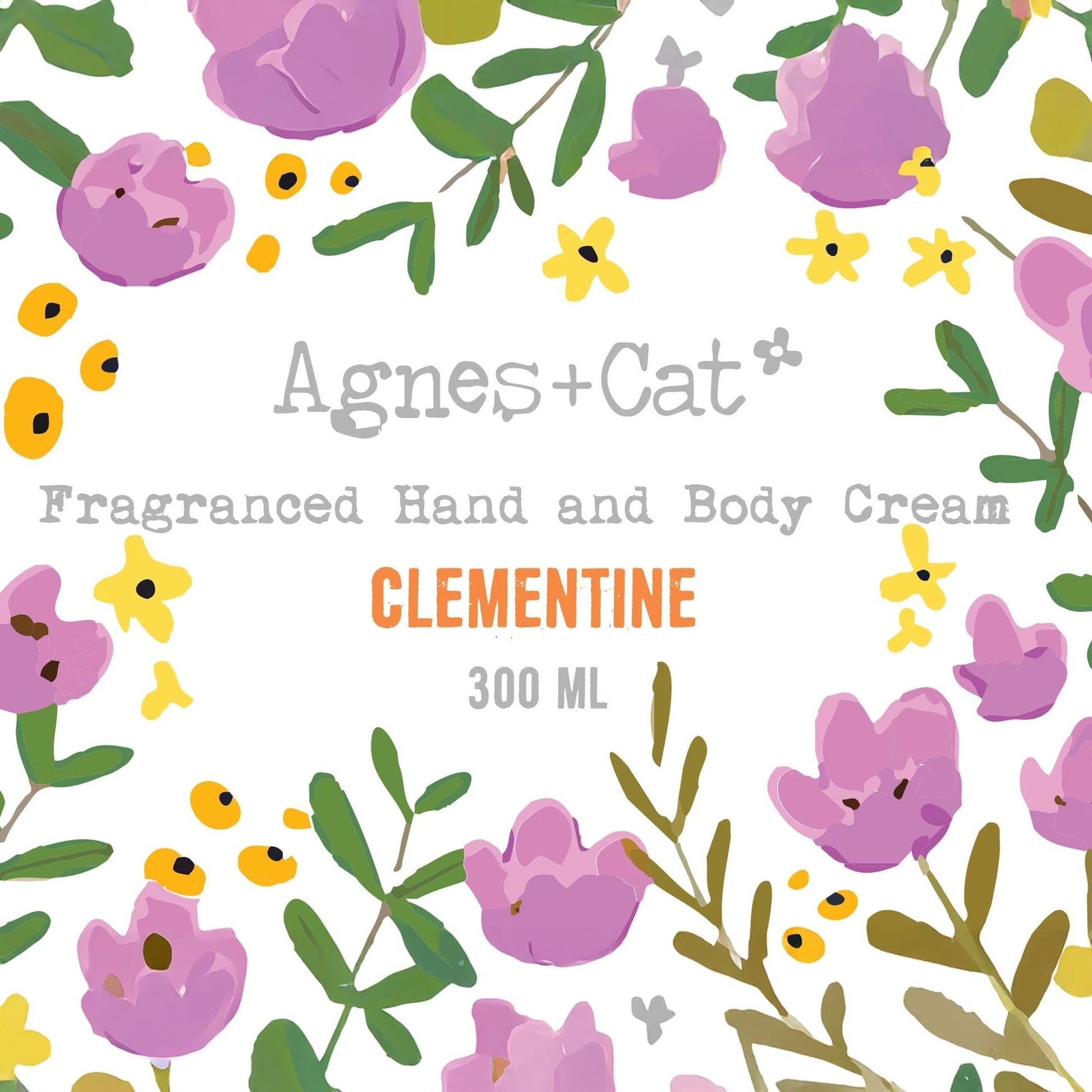 Agnes + Cat Hand & Body Cream - Clementine by AW Dropship UK