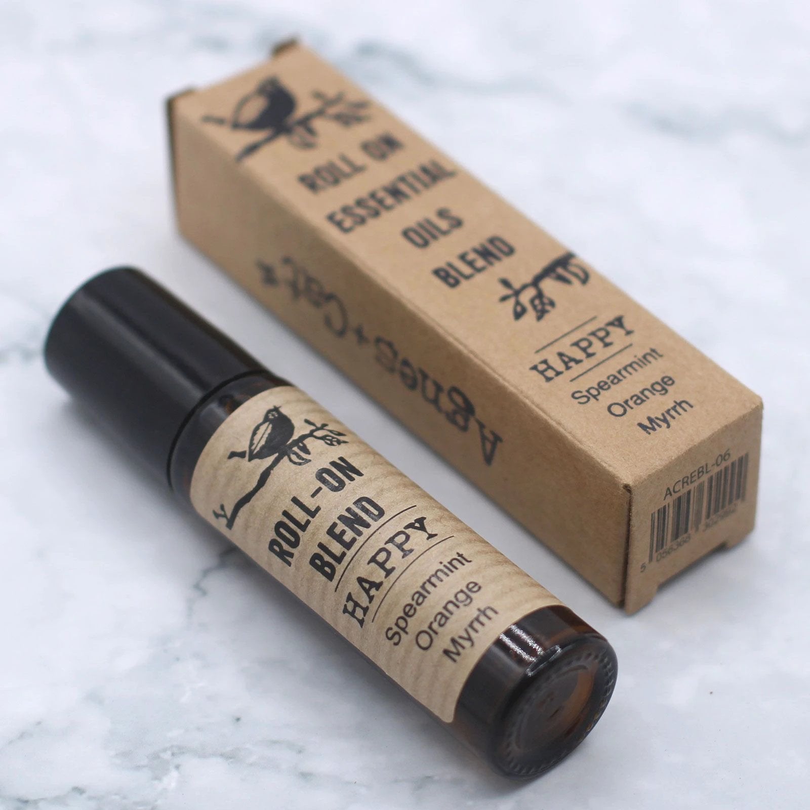Agnes + Cat Roll On Essential Oil Blend - HAPPY by AW Dropship UK