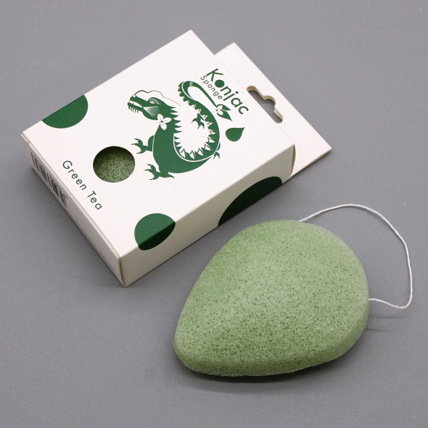 Teardrop Konjac Sponge - Green Tea - Protective by AW Dropship UK