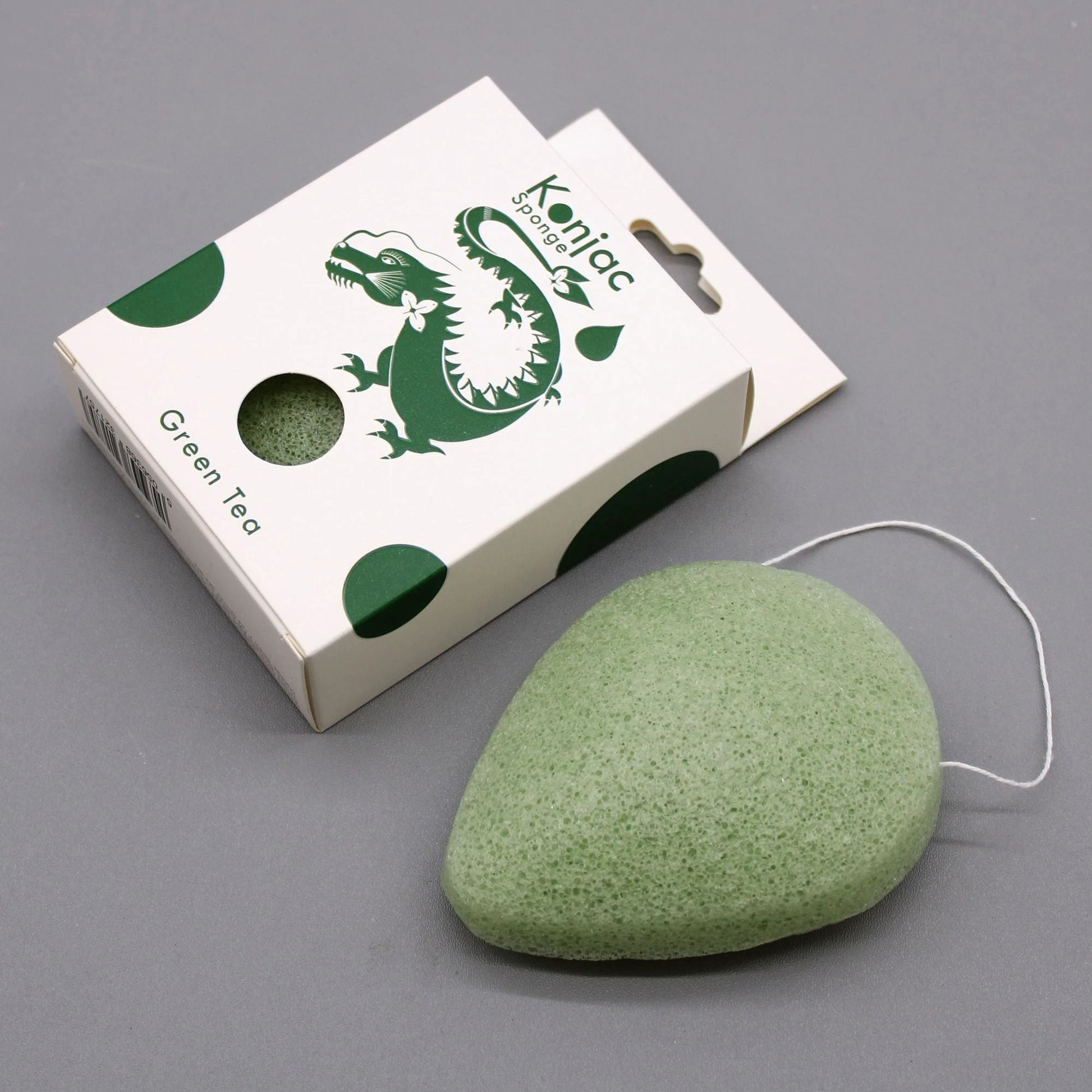 Teardrop Konjac Sponge - Green Tea - Protective by AW Dropship UK