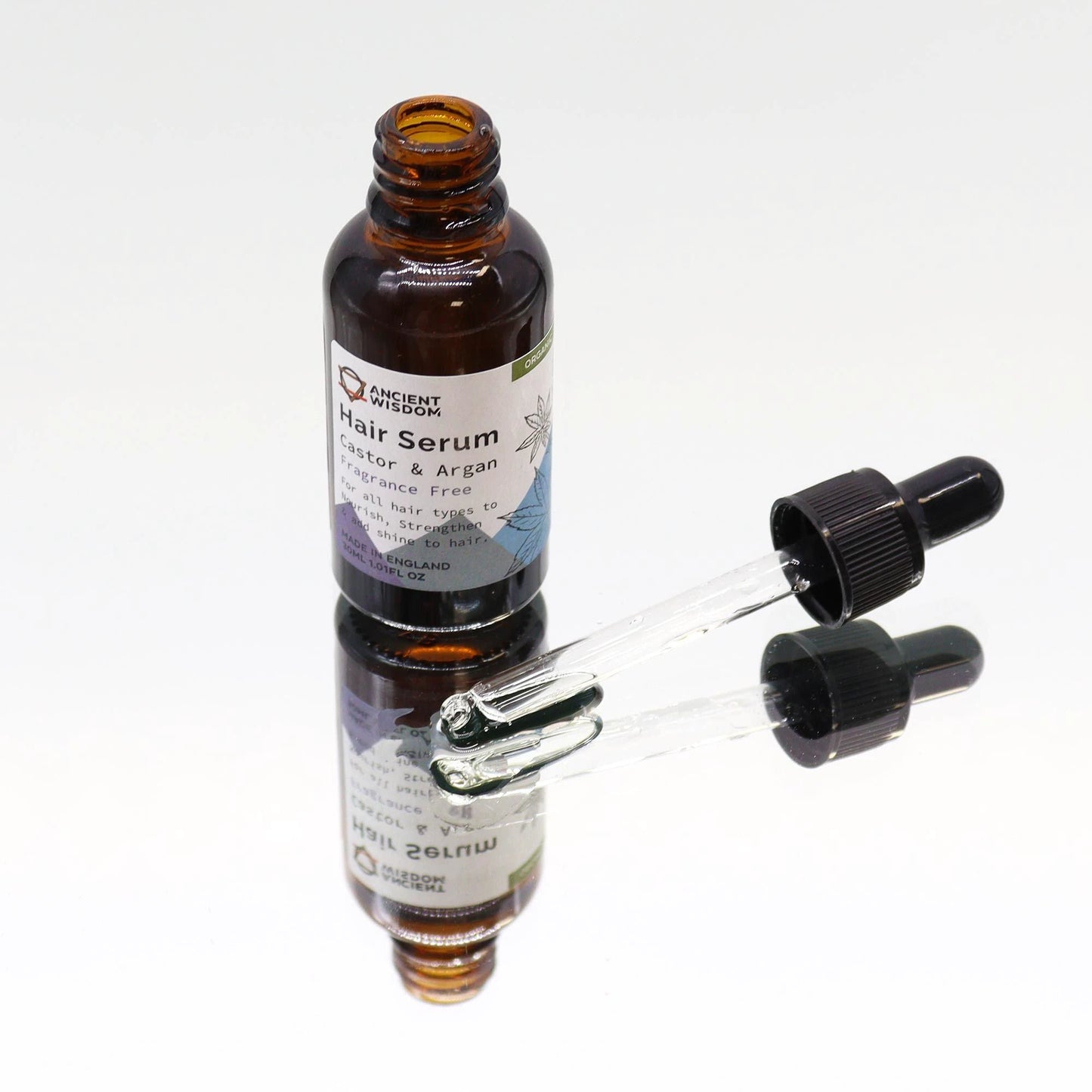 Organic Hair Serum 30ml - Unfragranced by AW Dropship UK