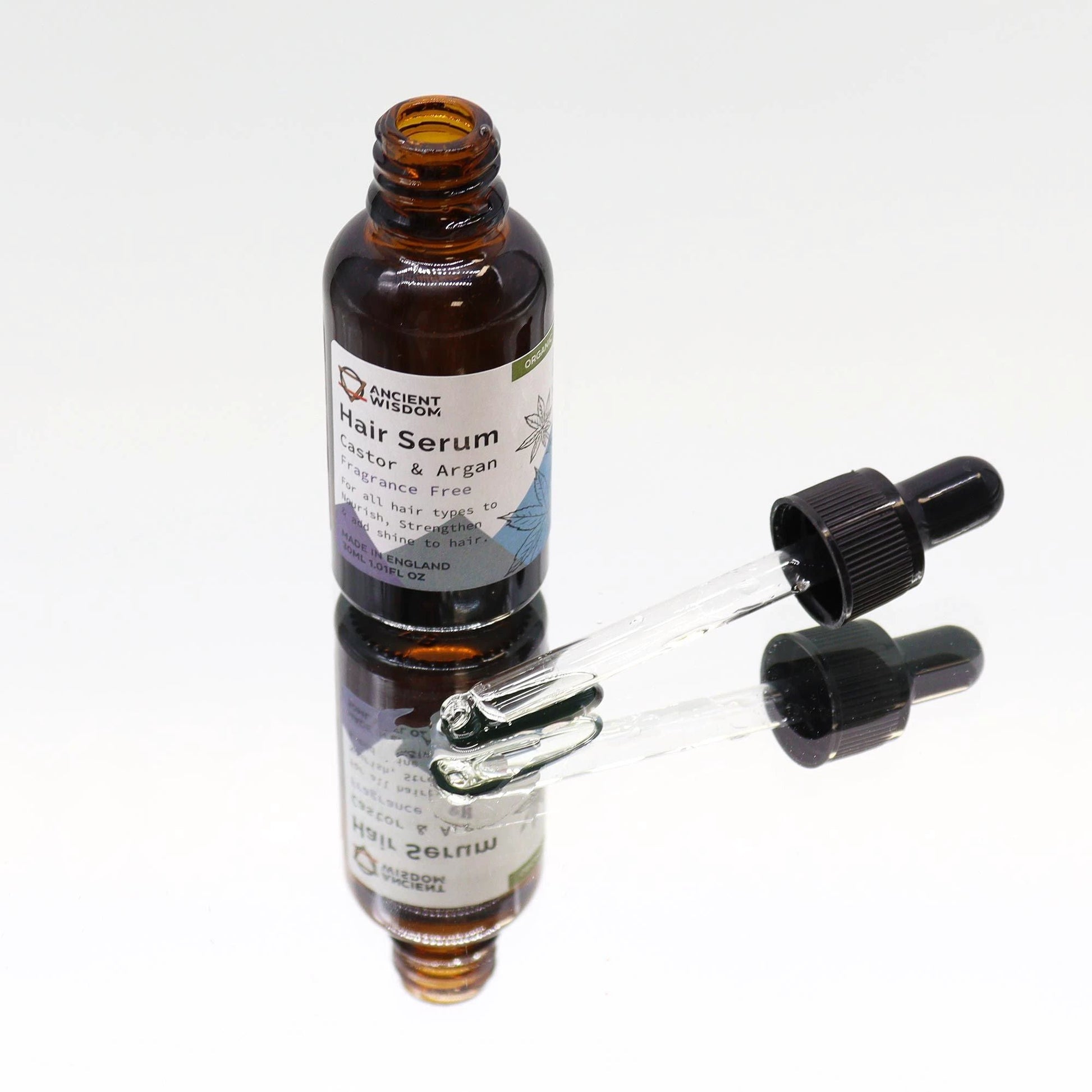 Organic Hair Serum 30ml - Unfragranced by AW Dropship UK
