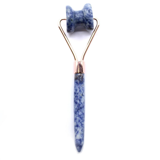 Gemstone Jawline Roller - Sodalite by AW Dropship UK