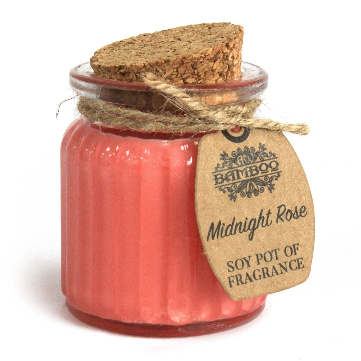 Midnight Rose Soy Pot of Fragrance Candles by AW Dropship UK