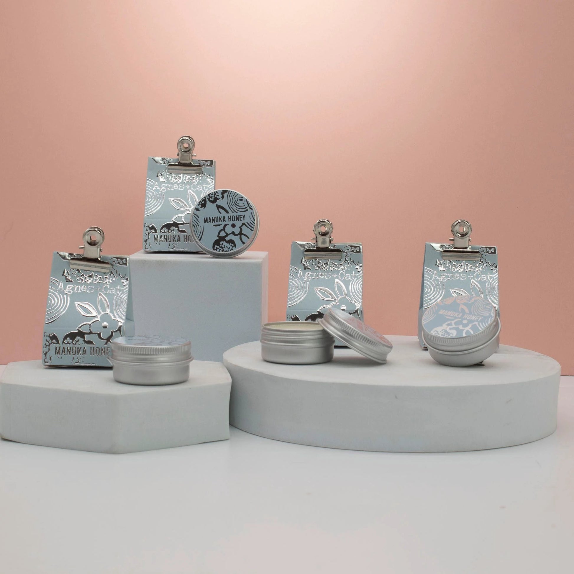 Agnes And Cat Lip Balm Manuka Honey Nourishing Hand Poured Lip Care From Sheffield UK by AW Dropship UK