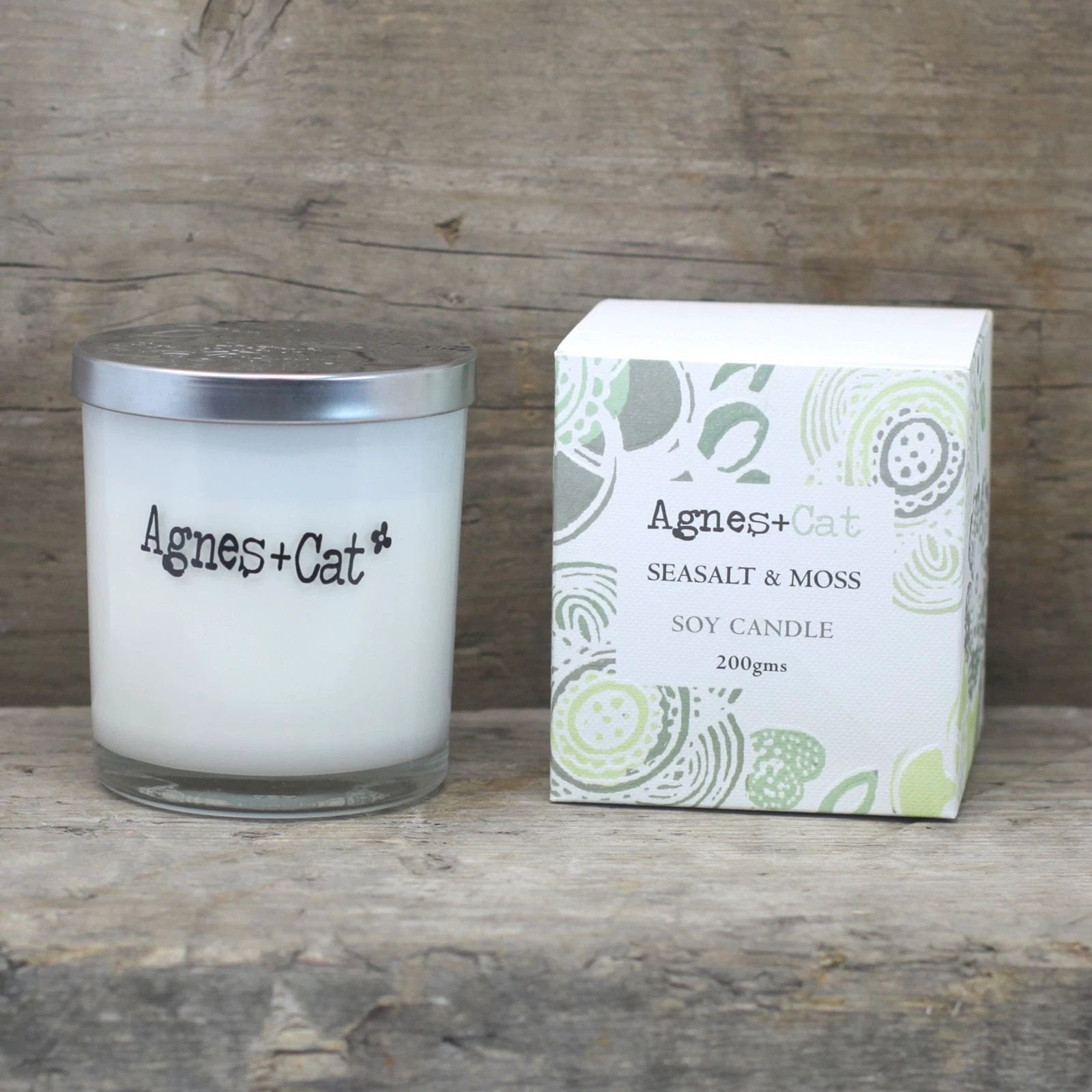 Agnes + Cat Votive Candle - Tea and Roses by AW Dropship UK