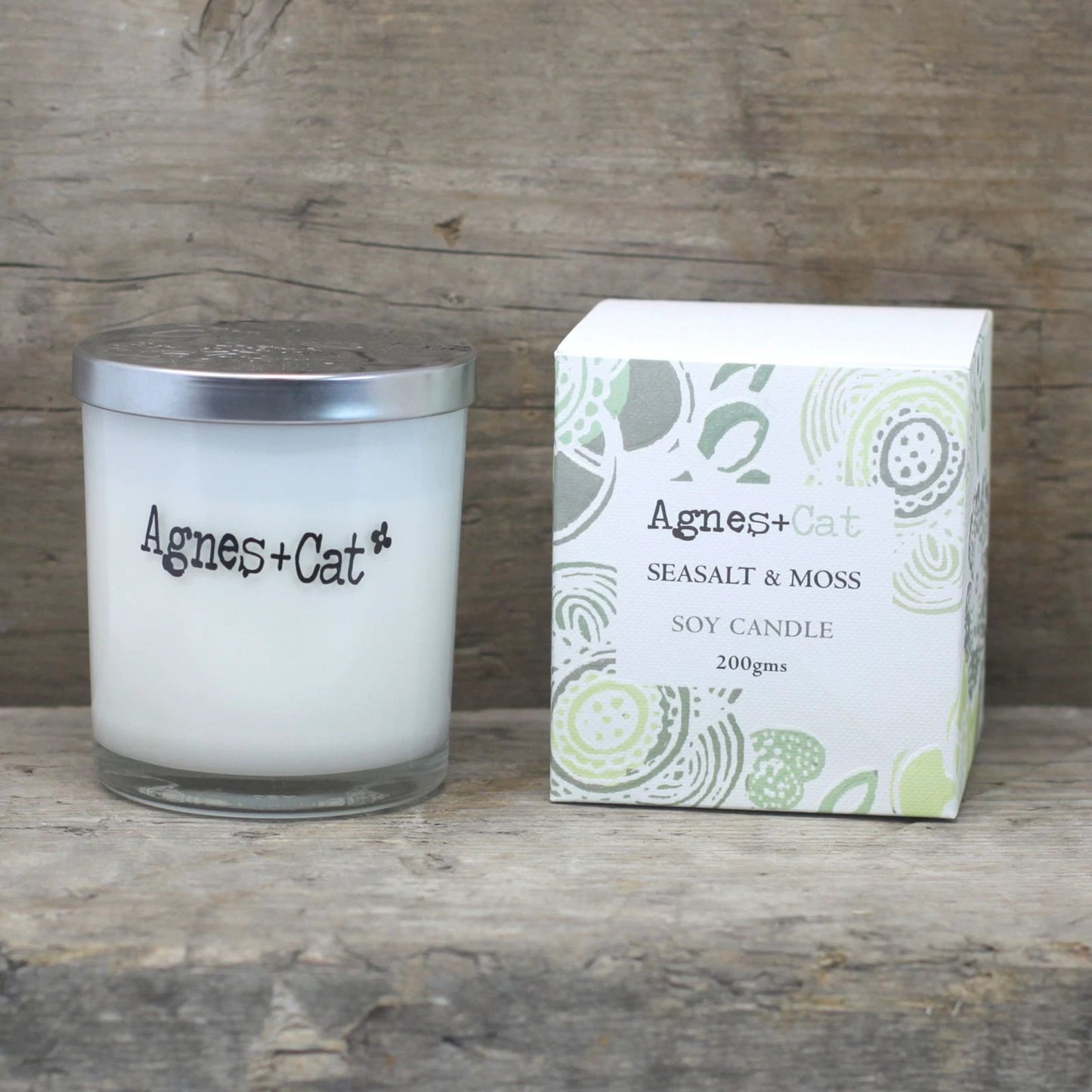 Agnes + Cat Votive Candle - White Fig by AW Dropship UK