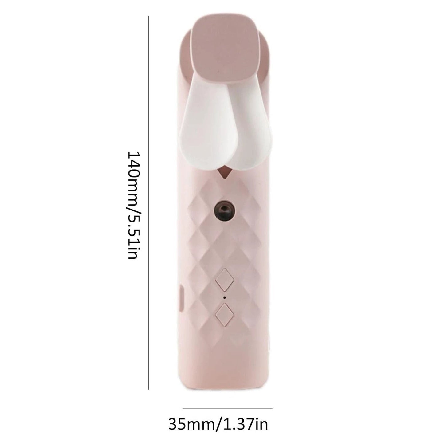 Pink Nano Mist Face Fan & Spray - USB chargable by AW Dropship UK
