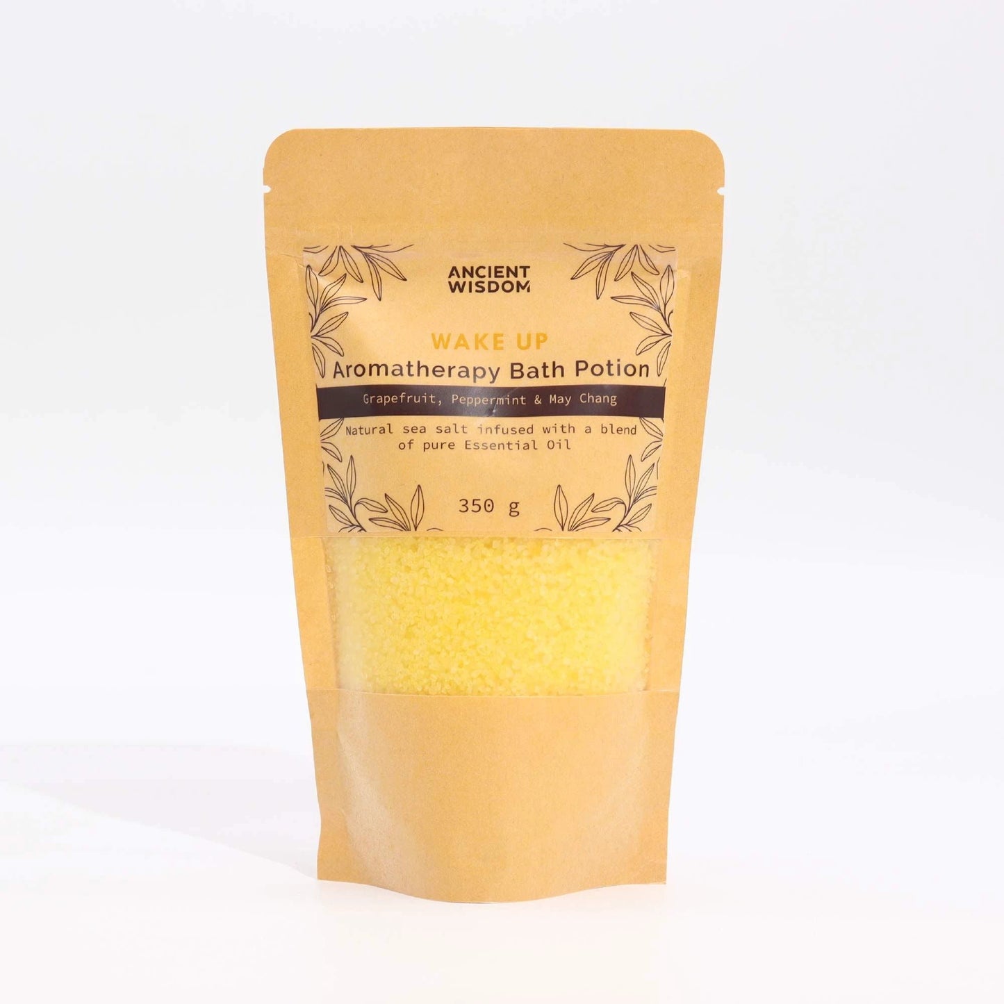 Aromatherapy Bath Potion in Kraft Bag 350g - Wake Up by AW Dropship UK