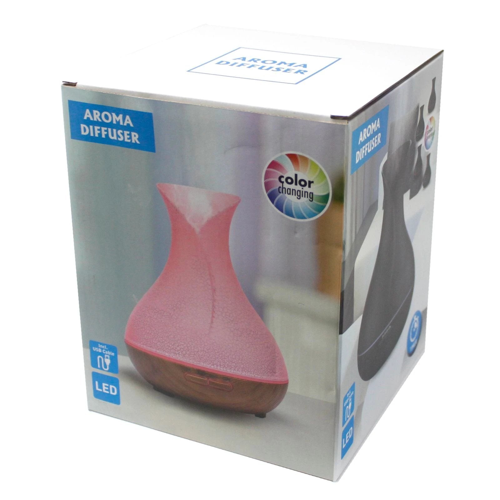 Palma Atomiser - Shell Effect - USB - Colour Change - Timer by AW Dropship UK