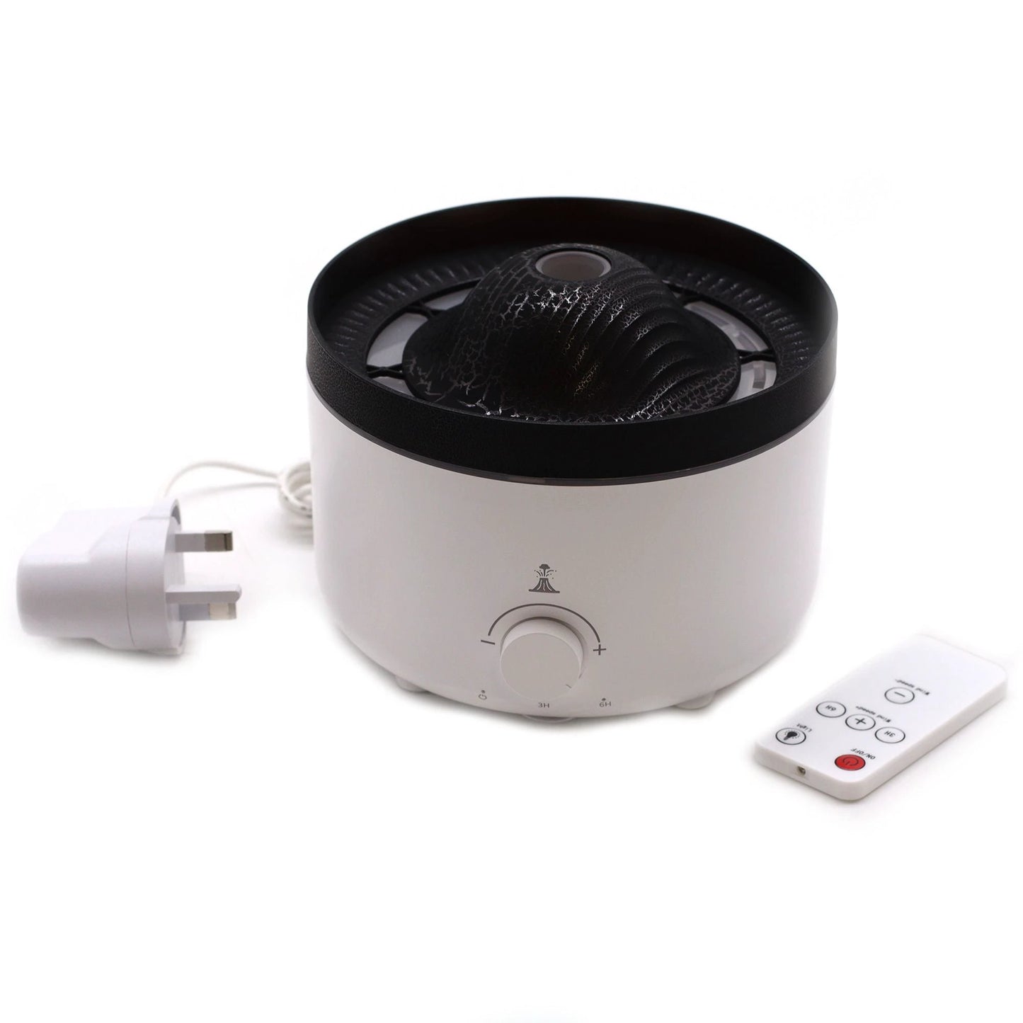 Large Volcano Effect Aroma Diffuser (plug) Two Colours - 560ml by AW Dropship UK
