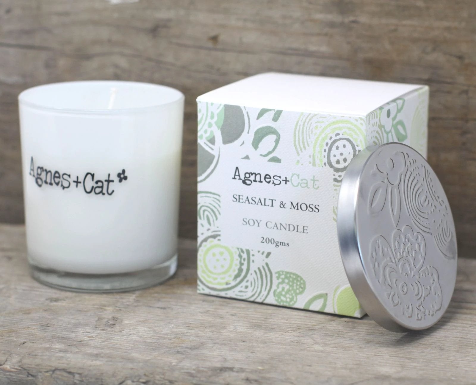 Agnes + Cat Votive Candle - Velvet Moon by AW Dropship UK