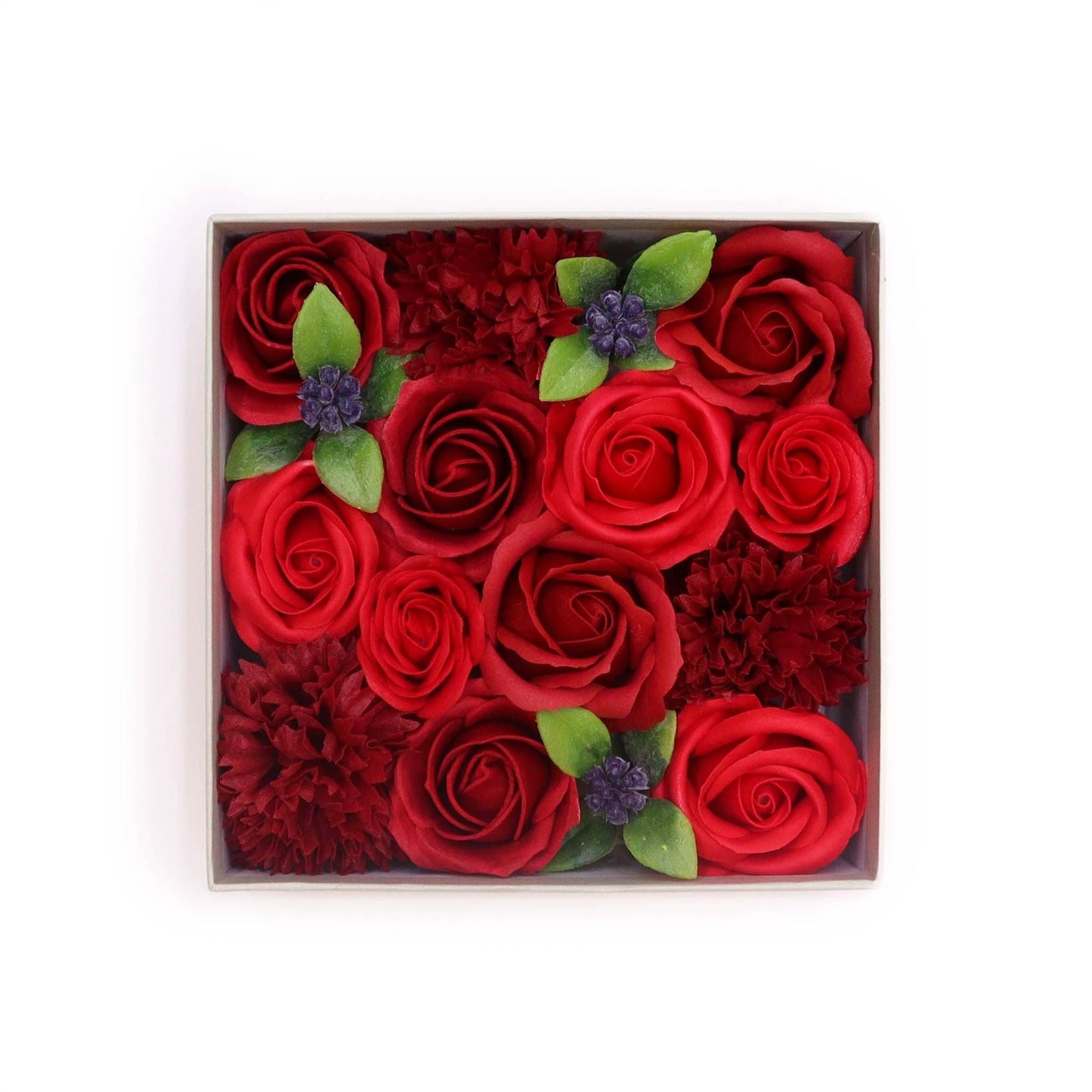 Square Box - Classic Red Roses by AW Dropship UK