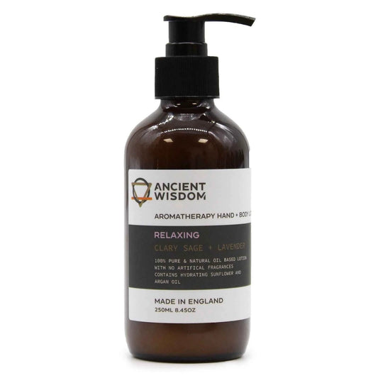 Clary Sage & Lavender Natural Hand & Body Lotion 250ml