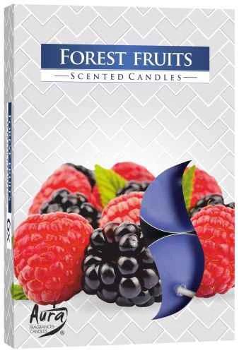 Forest Fruits Scented Tealights – Set of 6 Luxurious Candles