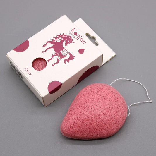 Teardrop Konjac Sponge - Rose - Anti-aging by AW Dropship UK