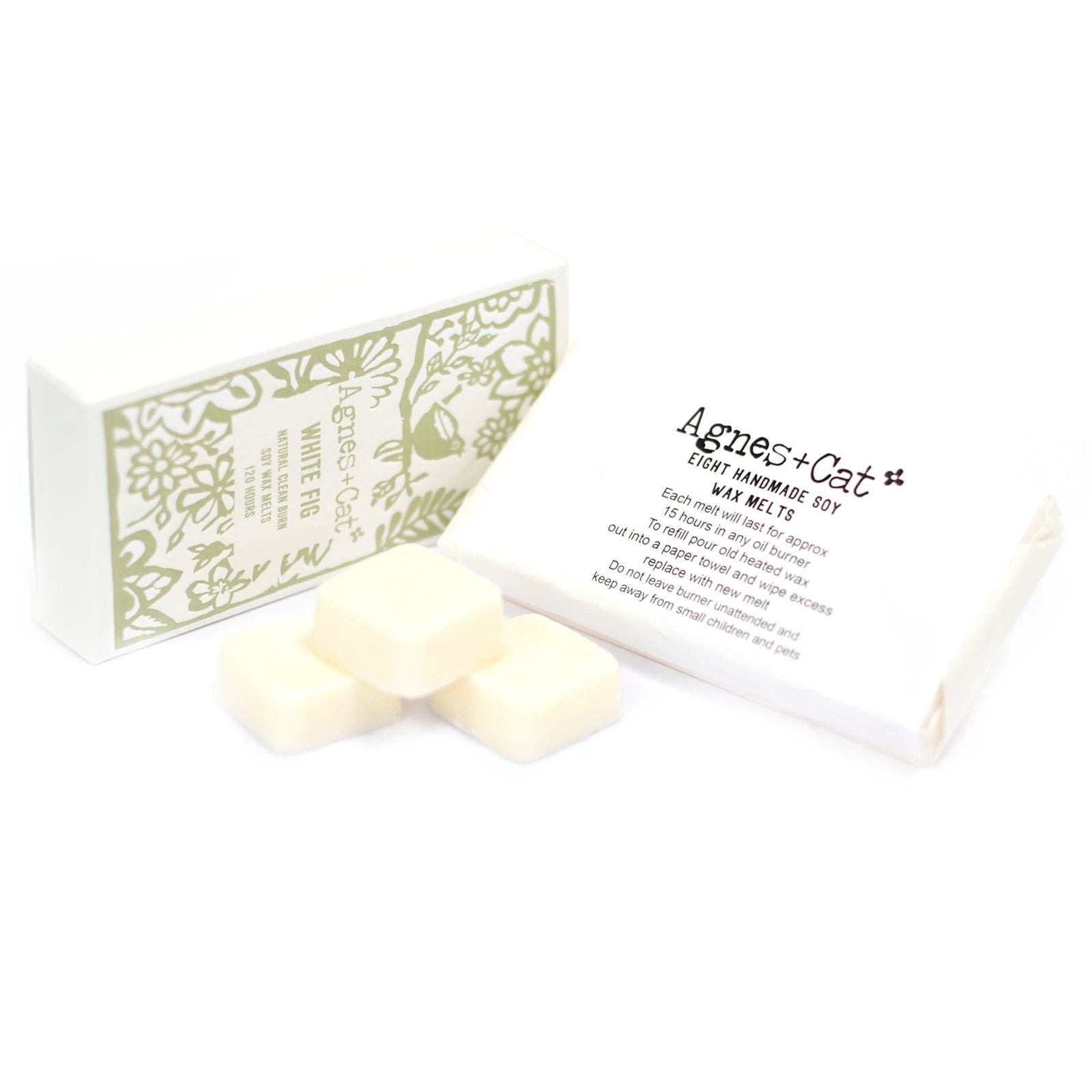 Agnes + Cat Box of 8 Wax Melts - White Fig by AW Dropship UK
