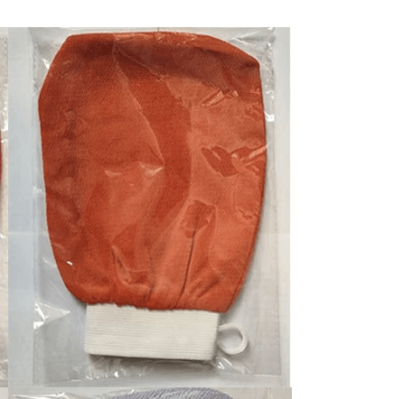 Multicolor Rayon Bath Gloves for Exfoliating Skin by Pampering Heaven