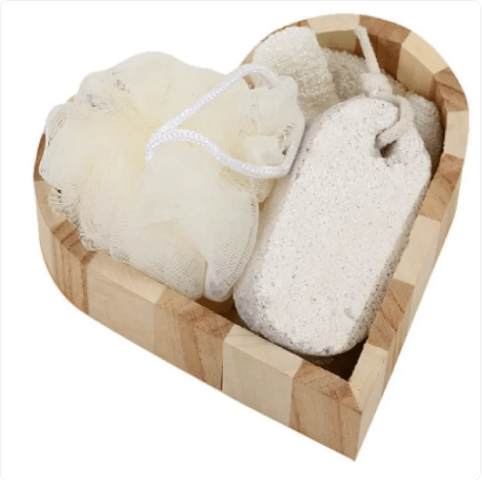 Wooden Barrel Bath Gift Set by Pampering Heaven