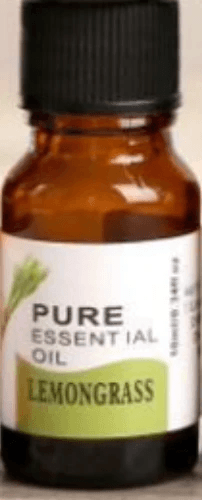 Pure Lemongrass essential oil in a brown 10ml bottle, perfect for use in humidifiers, enhancing ambiance and relaxation.